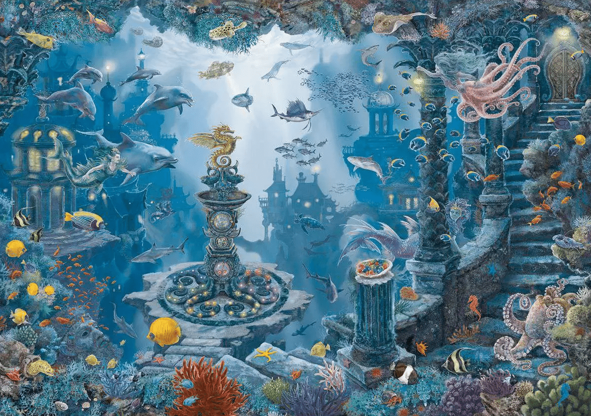 EXIT - Vízalatti Birodalom Ravensburger 368 darabos kirakó puzzle (RA - 13394) - puzzlegarden