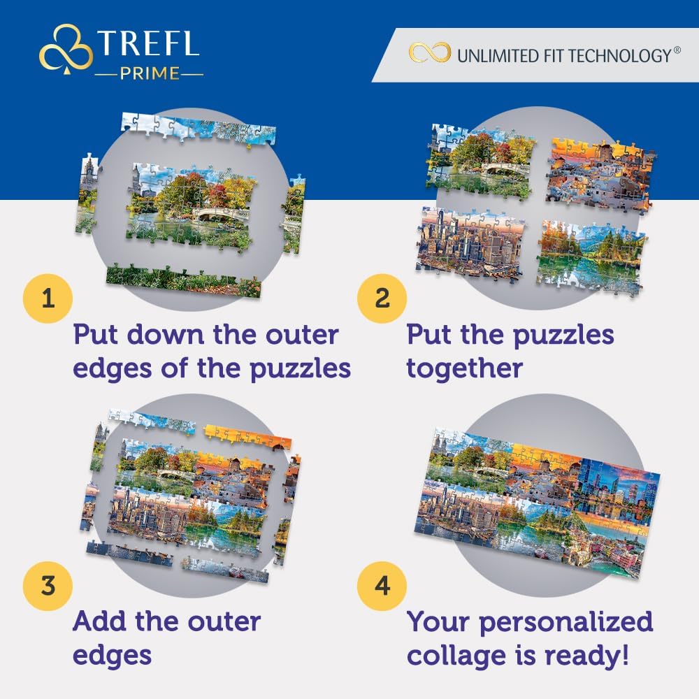 EYE - SPY – KÉPZELETBELI VÁROSOK: New York, USA Trefl Prime 1000 darabos kirakó puzzle (TR-10708) - puzzlegarden