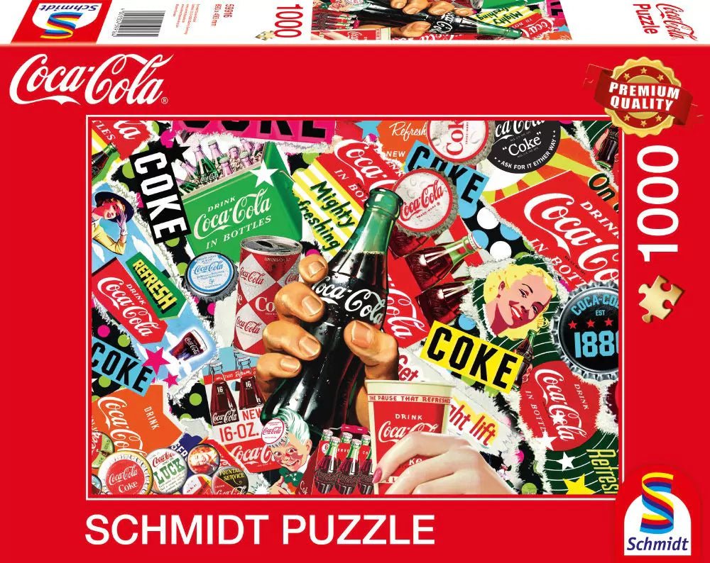 Ez Coca - Cola! Schmidt Spiele 1000 darabos kirakó puzzle (SCH - 59916) - puzzlegarden