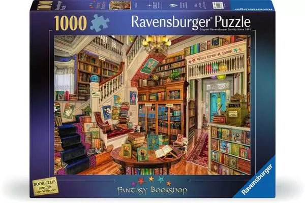 Fantázia Könyvesbolt Ravensburger 1000 darabos kirakó puzzle (RA - 12000323 4005555003236) - puzzlegarden
