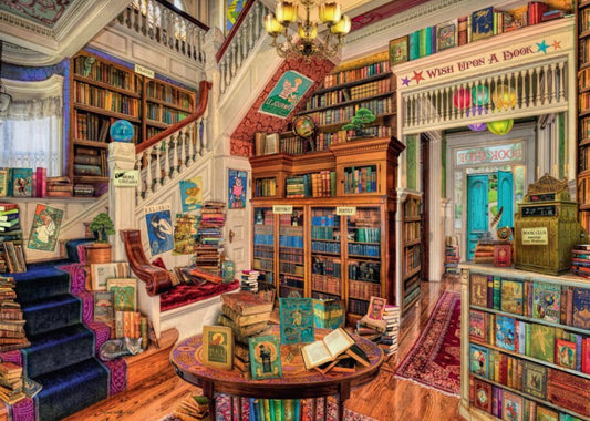 Fantázia Könyvesbolt Ravensburger 1000 darabos kirakó puzzle (RA - 12000323) - puzzlegarden