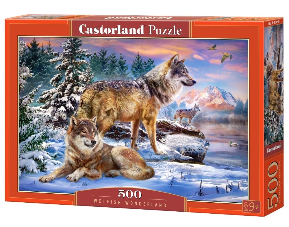 Farkasok birodalma Castorland 500 darabos kirakó puzzle (C - B - 53049) - puzzlegarden