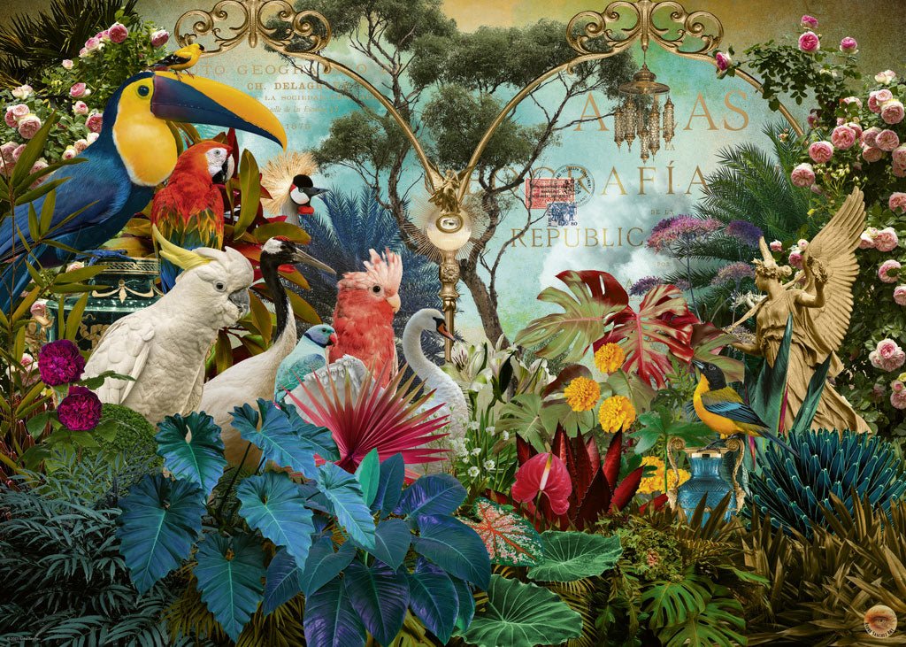 Fauna Fantasies - Madárország HEYE 1000 darabos kirakó puzzle (HE - 30032 4001689300326) - puzzlegarden