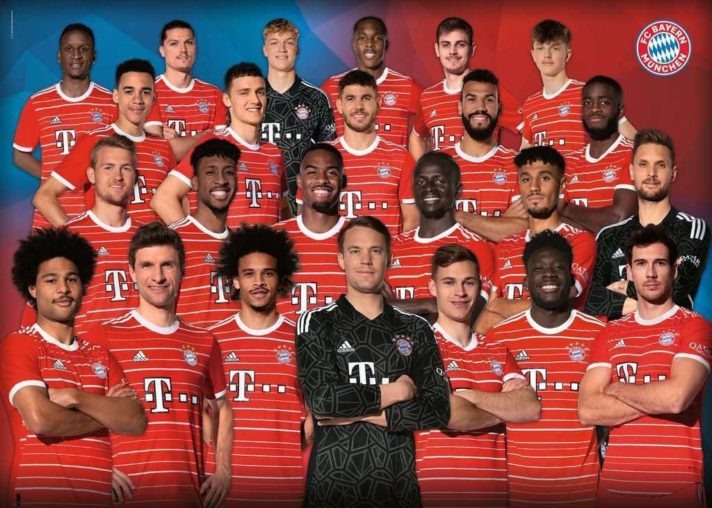 FC Bayern München 2022/2023 Ravensburger 1000 darabos kirakó puzzle (RA - 17127) - puzzlegarden