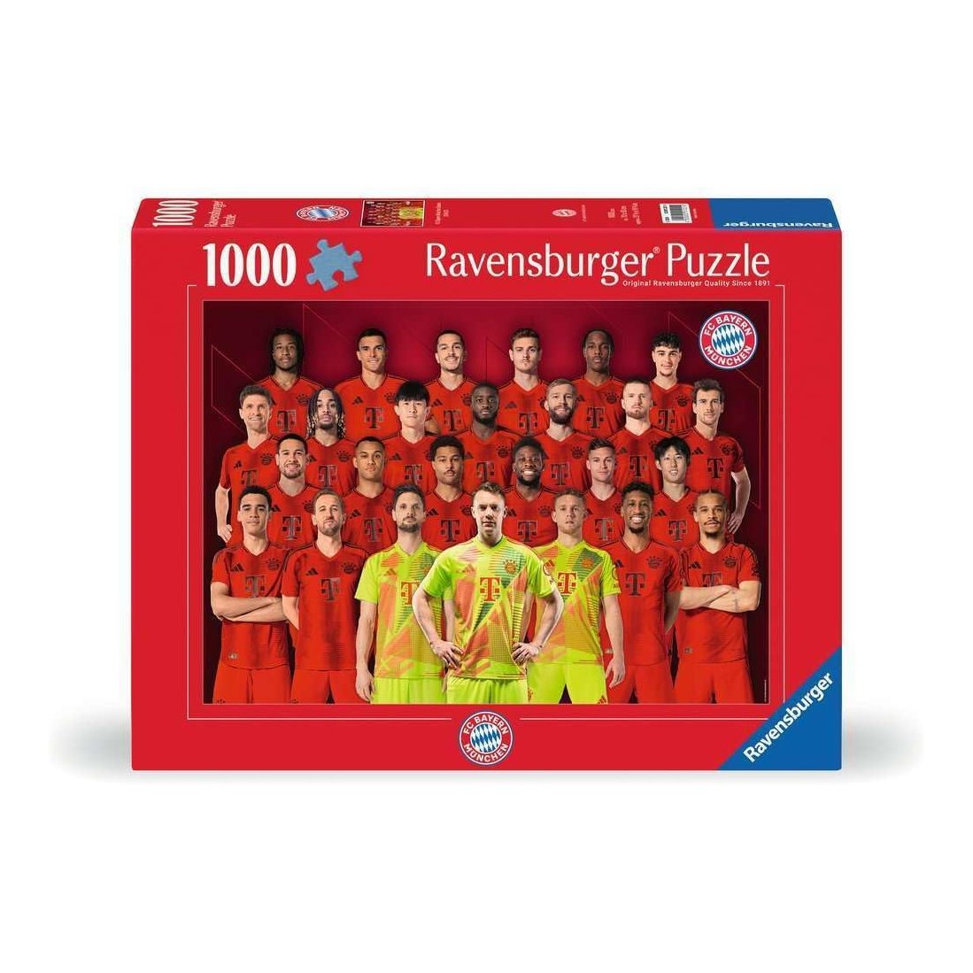 FC Bayern München 2024/25 Ravensburger 1000 darabos kirakó puzzle (RA - 12001221) - puzzlegarden