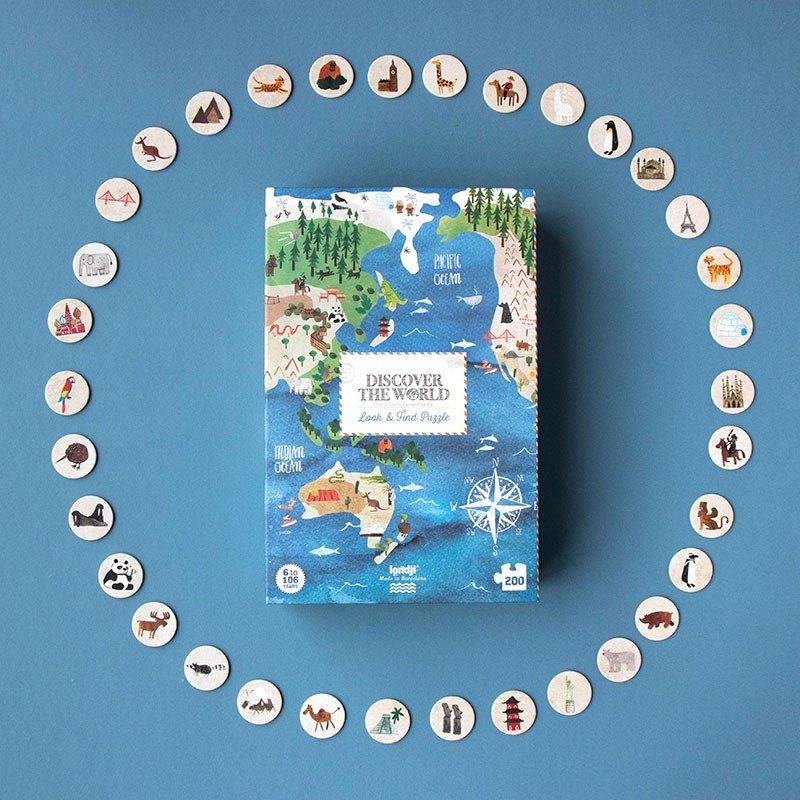 Fedezd fel a világot Londji 200 darabos kirakó puzzle (LN - PZ392U 8436530168750) - puzzlegarden