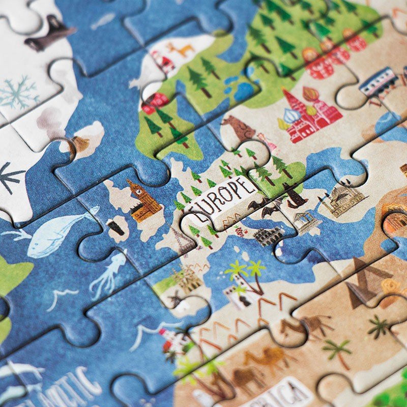 Fedezd fel a világot – Zsebkirakó Londji 100 darabos kirakó puzzle (LN - PZ555U) - puzzlegarden