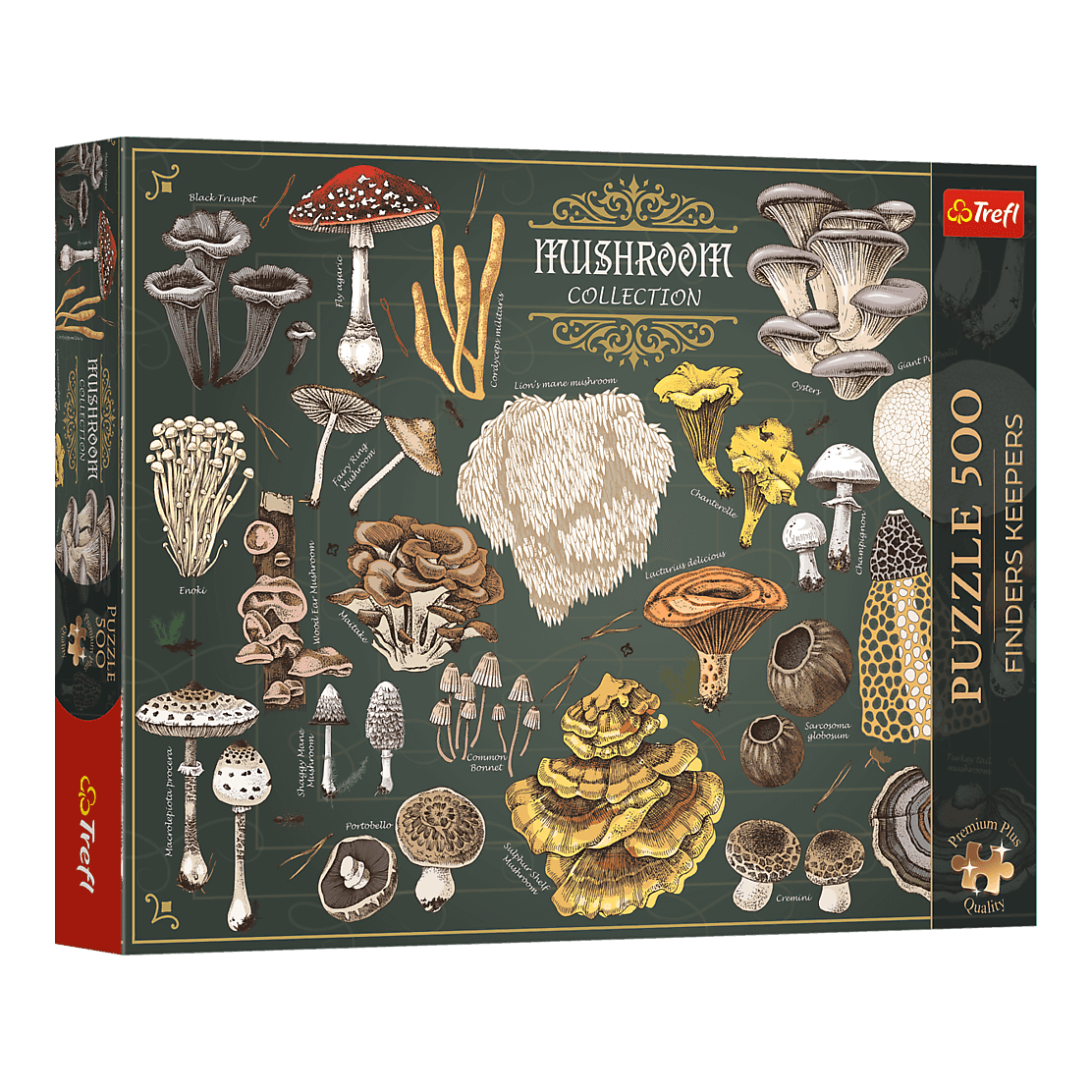 Finders Keepers – Gombák Trefl 500 darabos kirakó puzzle (TR-37608) - puzzlegarden