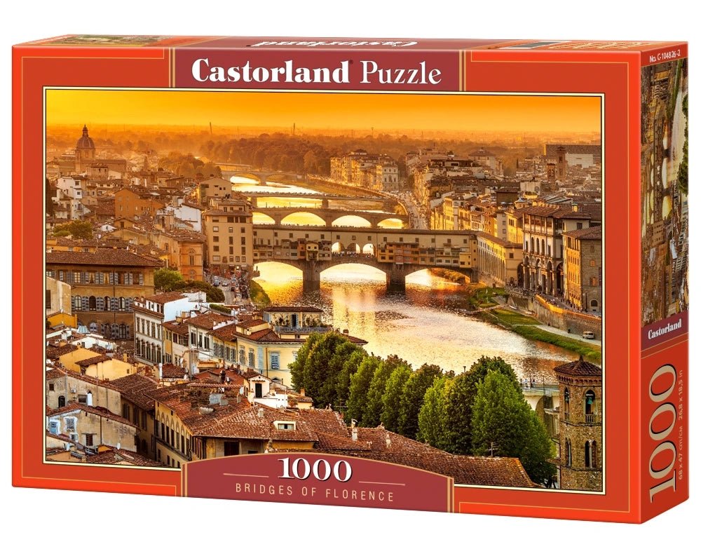 Firenzei Hidak Castorland 1000 darabos kirakó puzzle (C - 104826) - puzzlegarden
