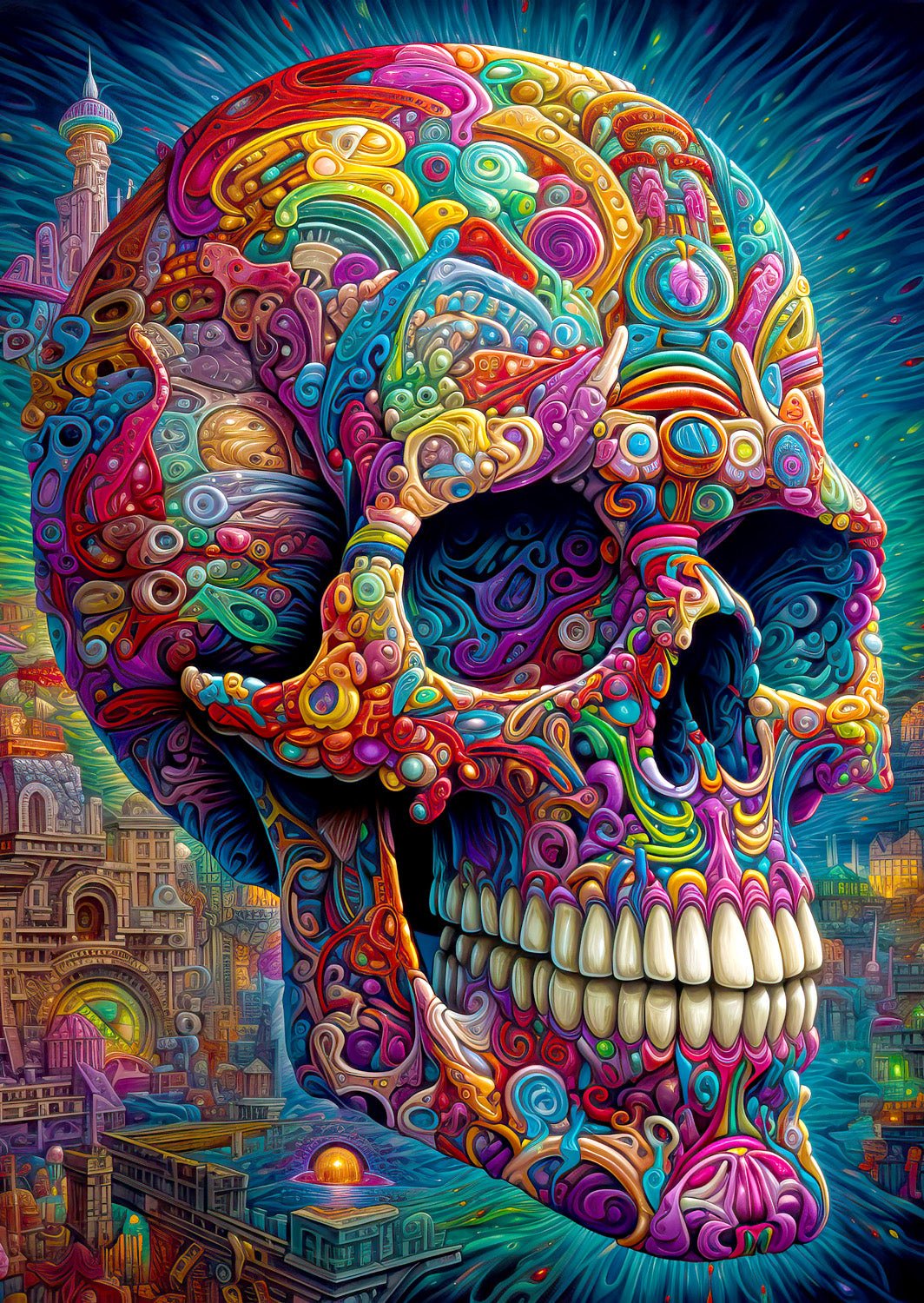 Firka Koponya Enjoy 1000 darabos kirakó puzzle (EN - 2210) - puzzlegarden
