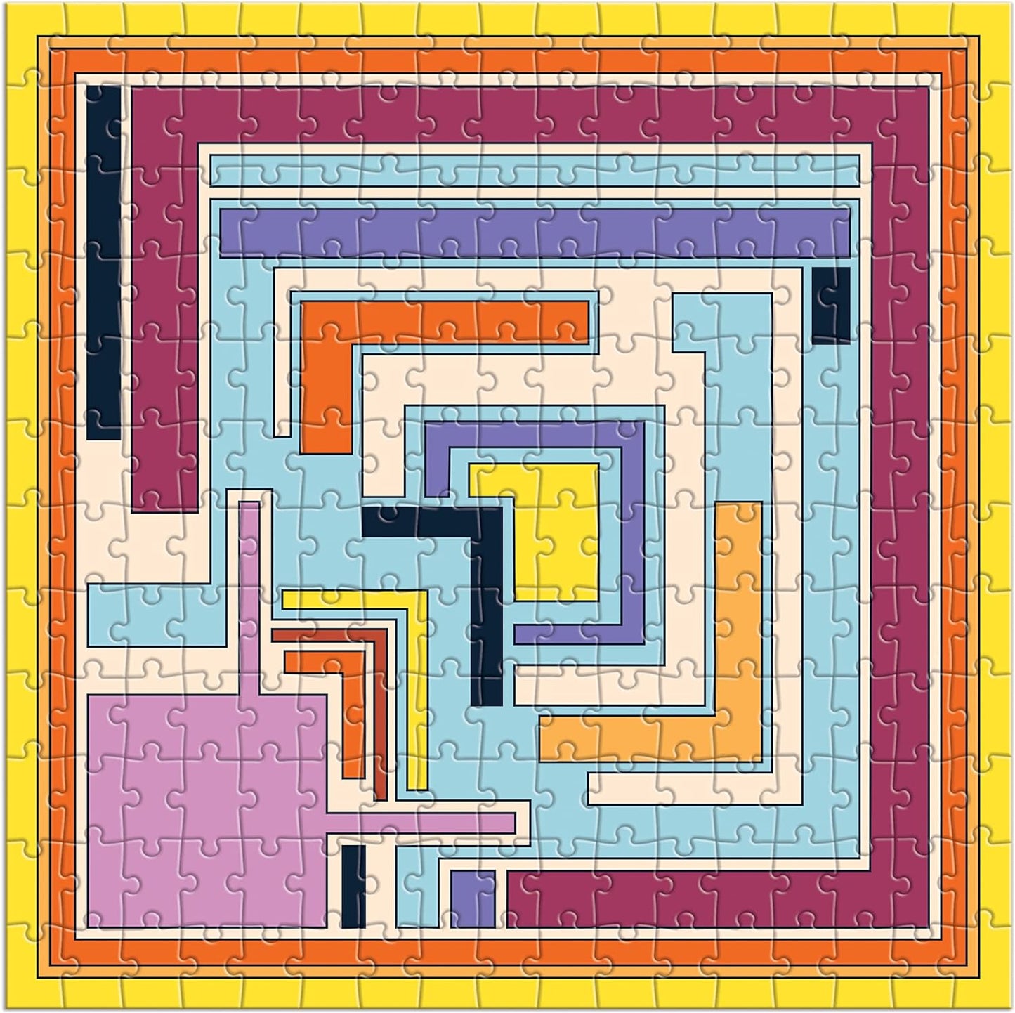 Frank Lloyd Wright - Geometrikus textíliák - 4x200 Galison 200 darabos kirakó puzzle (GA - M050622G) - puzzlegarden