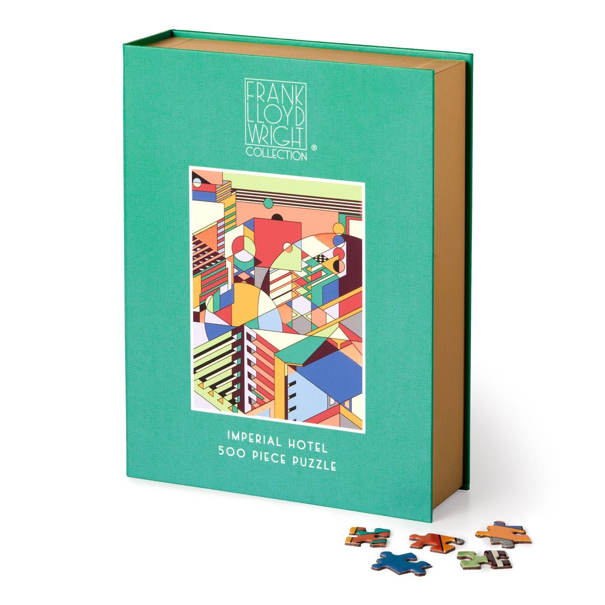 Frank Lloyd Wright - Imperial Hotel - díszdobozban, aranyfóliás Galison 500 darabos kirakó puzzle (GA - 9780735381353) - puzzlegarden
