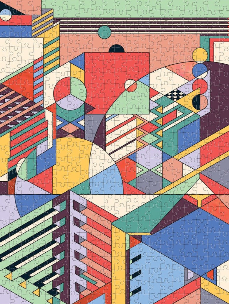 Frank Lloyd Wright - Imperial Hotel - díszdobozban, aranyfóliás Galison 500 darabos kirakó puzzle (GA - 9780735381353) - puzzlegarden