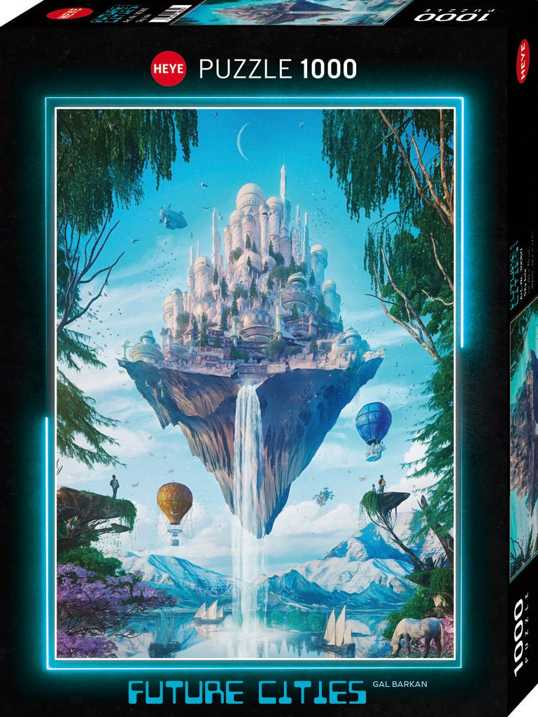 Future Cities - Égbolt - sziget HEYE 1000 darabos kirakó puzzle (HE - 30060) - puzzlegarden