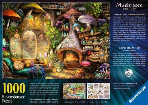 Gombakuckó Ravensburger 1000 darabos kirakó puzzle (RA - 12001525 4005555015253) - puzzlegarden