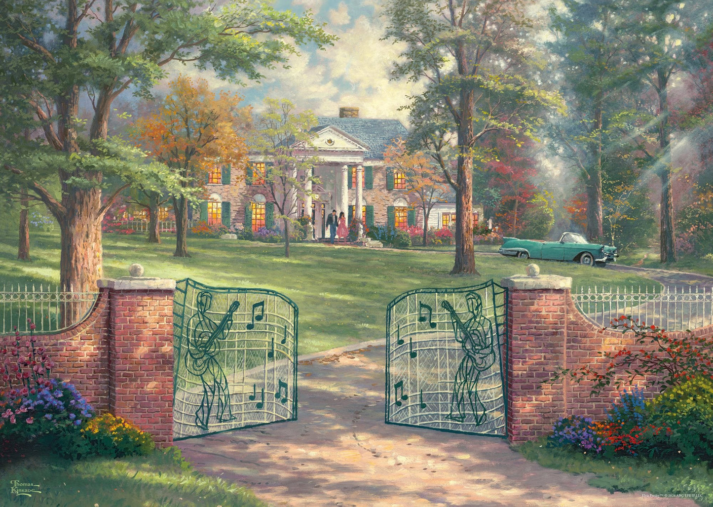 Graceland 50. Évforduló Schmidt Spiele 1000 darabos kirakó puzzle (SCH - 58738) - puzzlegarden
