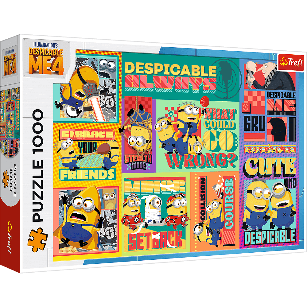 Gru 4 Trefl 1000 darabos kirakó puzzle (TR - 10820) - puzzlegarden