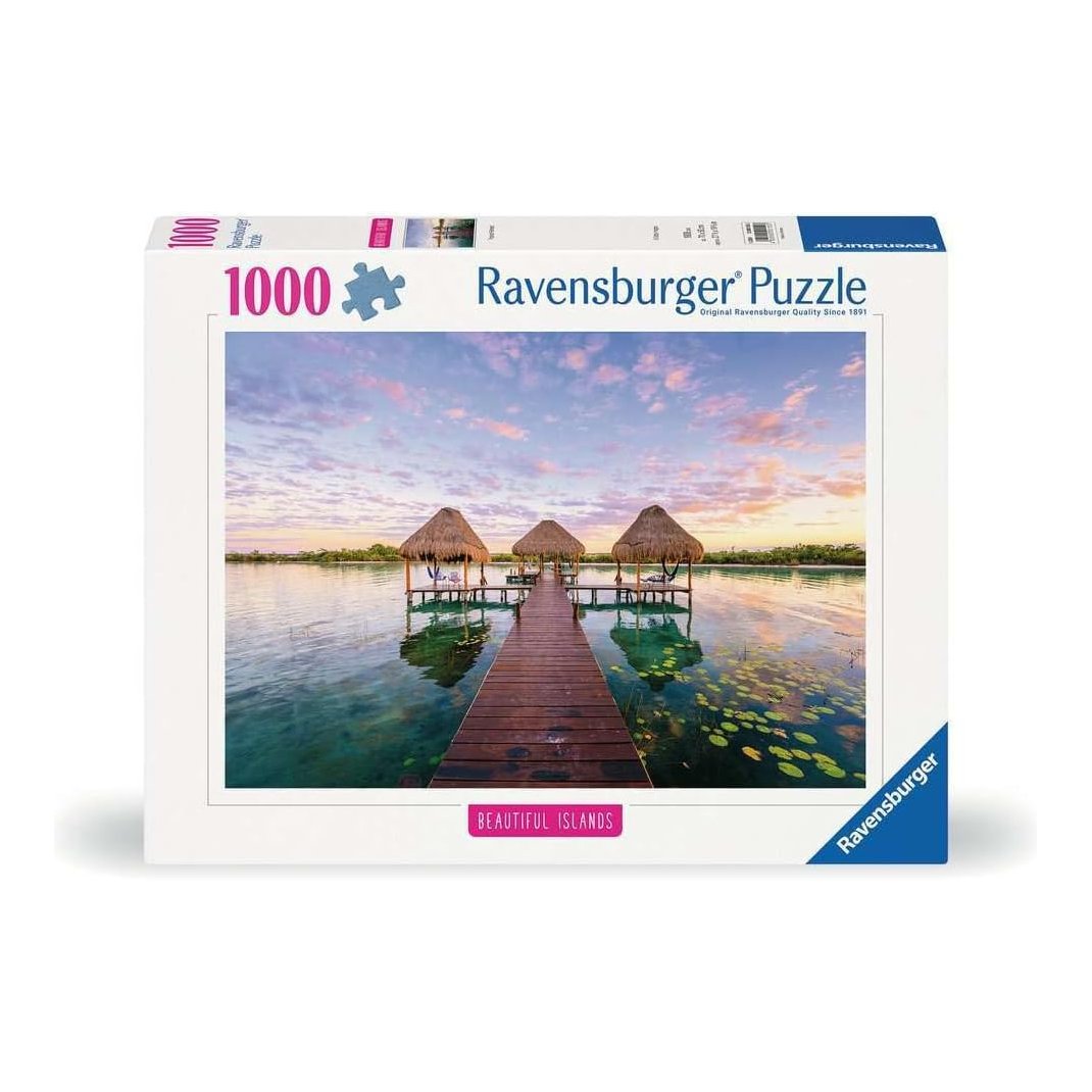 Gyönyörű szigetek - Trópusi látkép Ravensburger 1000 darabos kirakó puzzle (RA-12000155) - puzzlegarden