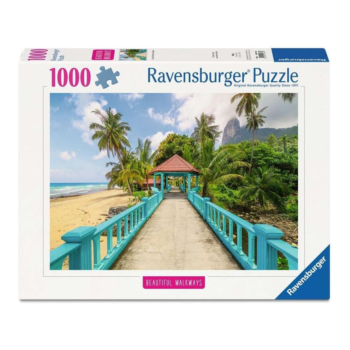 Gyönyörű Gyalogutak - Színes híd, Malajzia Ravensburger 1000 darabos kirakó puzzle (RA-12001766) - puzzlegarden
