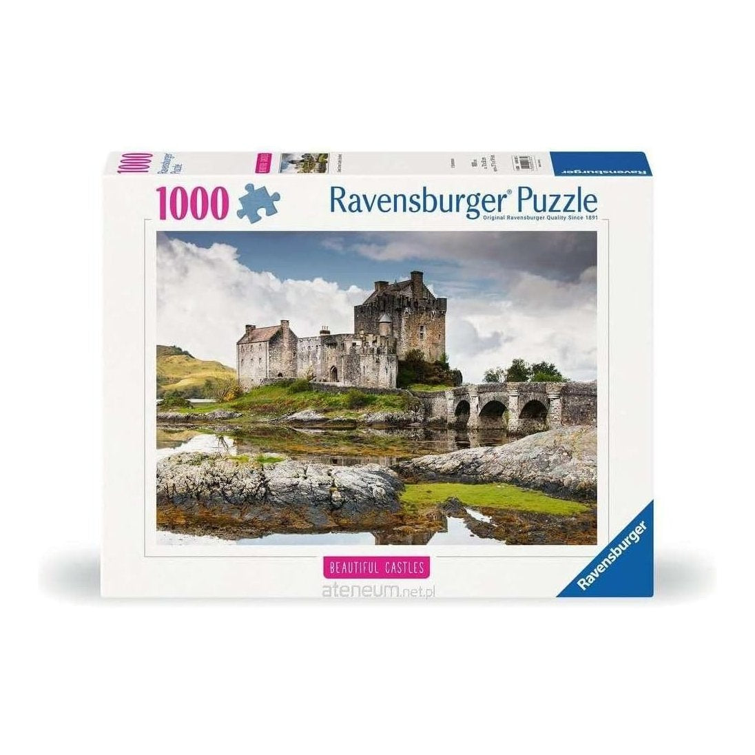 Gyönyörű Kastélyok - Eilean Donan Vár, Skócia Ravensburger 1000 darabos kirakó puzzle (RA - 12001337) - puzzlegarden