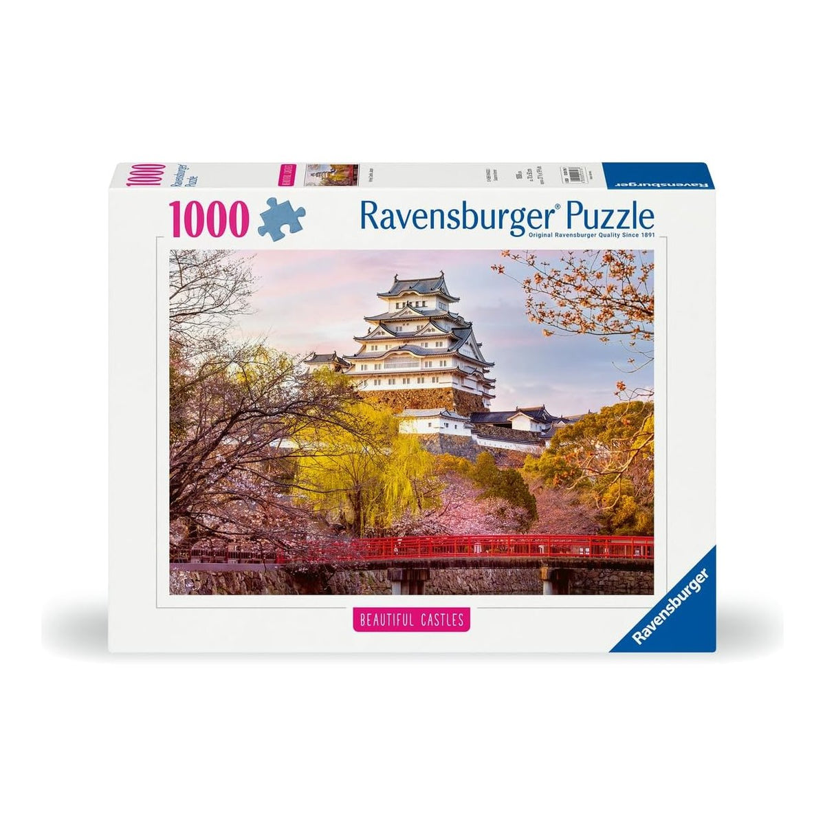 Gyönyörű Kastélyok - Himeji Palota, Japán Ravensburger 1000 darabos kirakó puzzle (RA - 12001316) - puzzlegarden