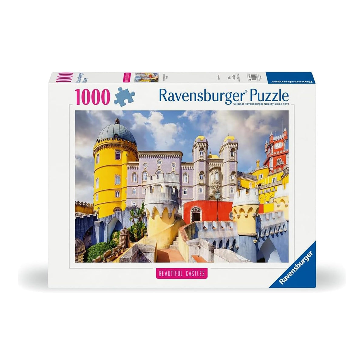 Gyönyörű Kastélyok - Pena palota, Portugália Ravensburger 1000 darabos kirakó puzzle (RA - 12001314) - puzzlegarden