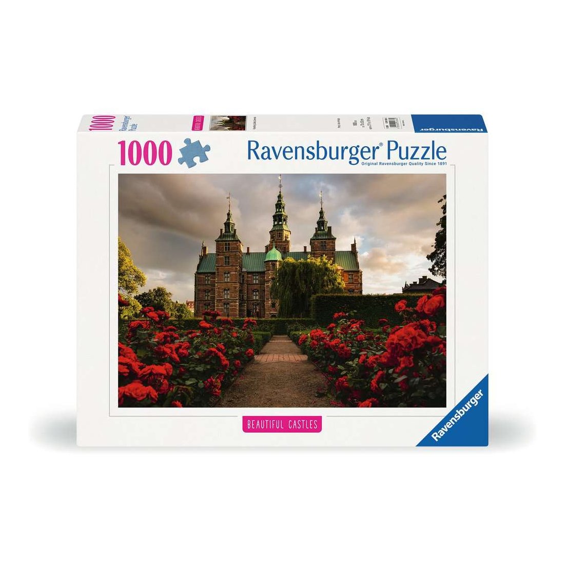 Gyönyörű Kastélyok - Rosenborg kastély, Dánia Ravensburger 1000 darabos kirakó puzzle (RA - 12001336) - puzzlegarden