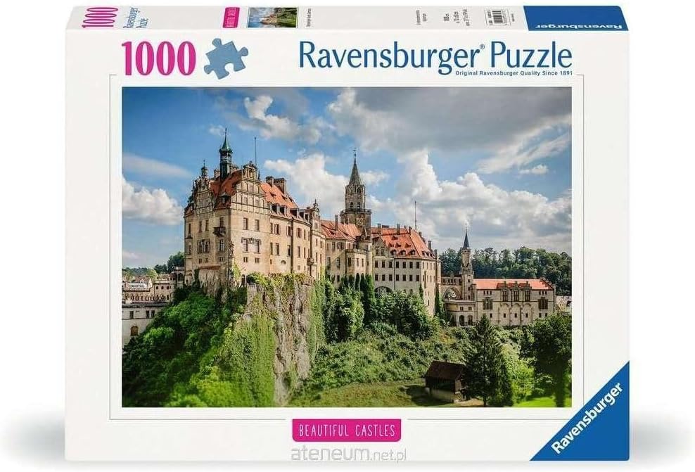 Gyönyörű Kastélyok - Sigmaringen Várkastély, Németország Ravensburger 1000 darabos kirakó puzzle (RA - 12001317 4005555013174) - puzzlegarden