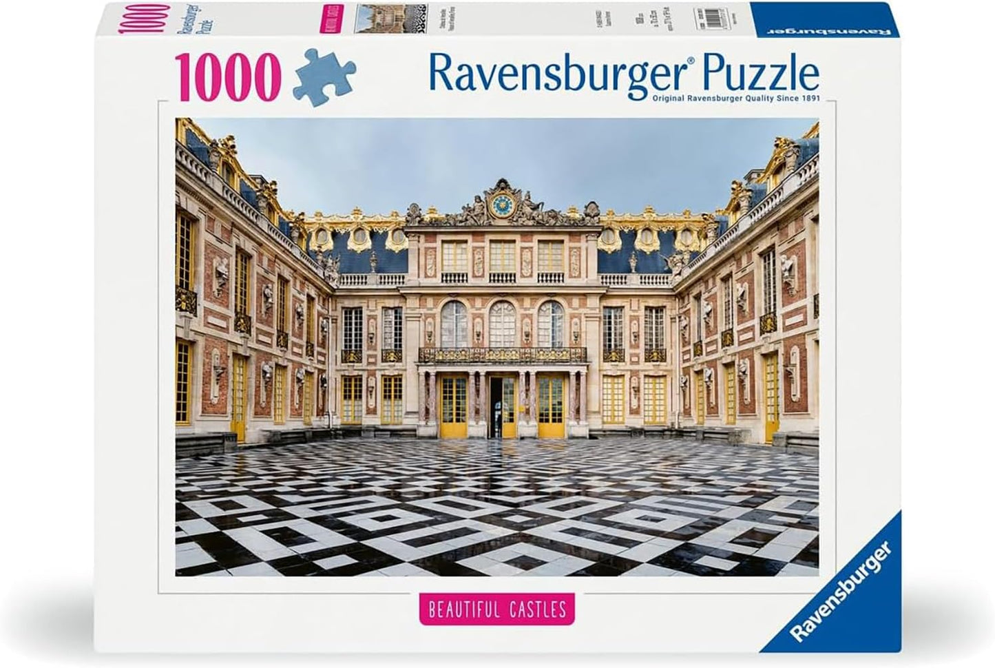 Gyönyörű Kastélyok - Versailles, Franciaország Ravensburger 1000 darabos kirakó puzzle (RA - 12001315 4005555013150) - puzzlegarden