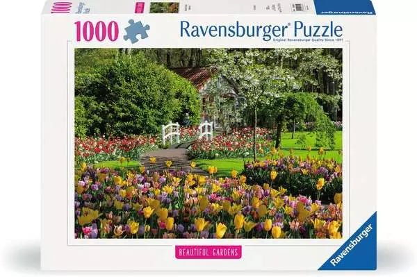 Gyönyörű Kertek - Keukenhof, Hollandia Ravensburger 1000 darabos kirakó puzzle (RA - 12000851) - puzzlegarden