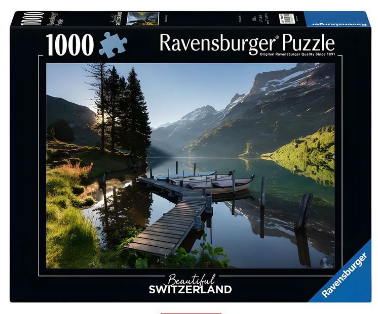 Gyönyörű Svájc – Berni - felvidék, Oberland Ravensburger 1000 darabos kirakó puzzle (RA - 12000375 4005555003755) - puzzlegarden