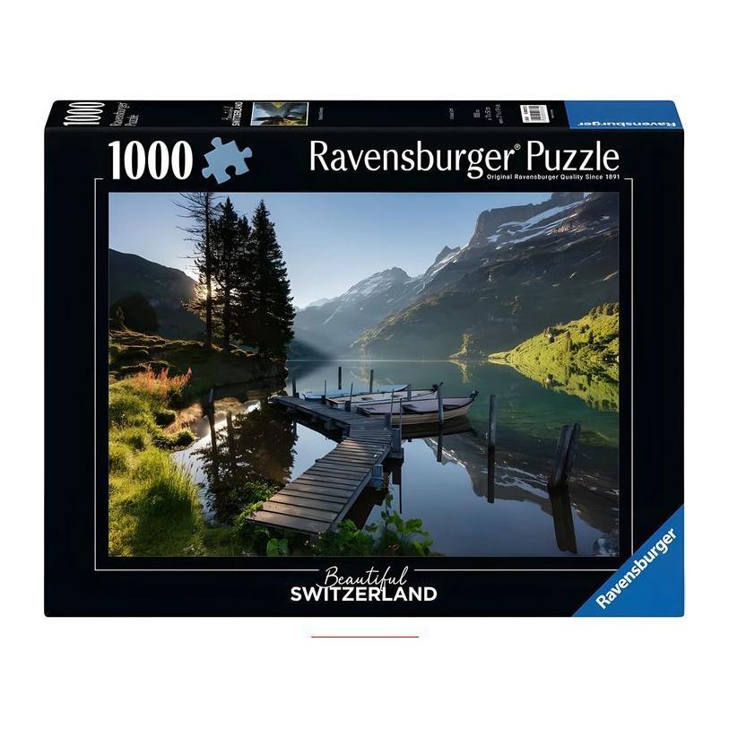 Gyönyörű Svájc – Berni - felvidék, Oberland Ravensburger 1000 darabos kirakó puzzle (RA - 12000375) - puzzlegarden