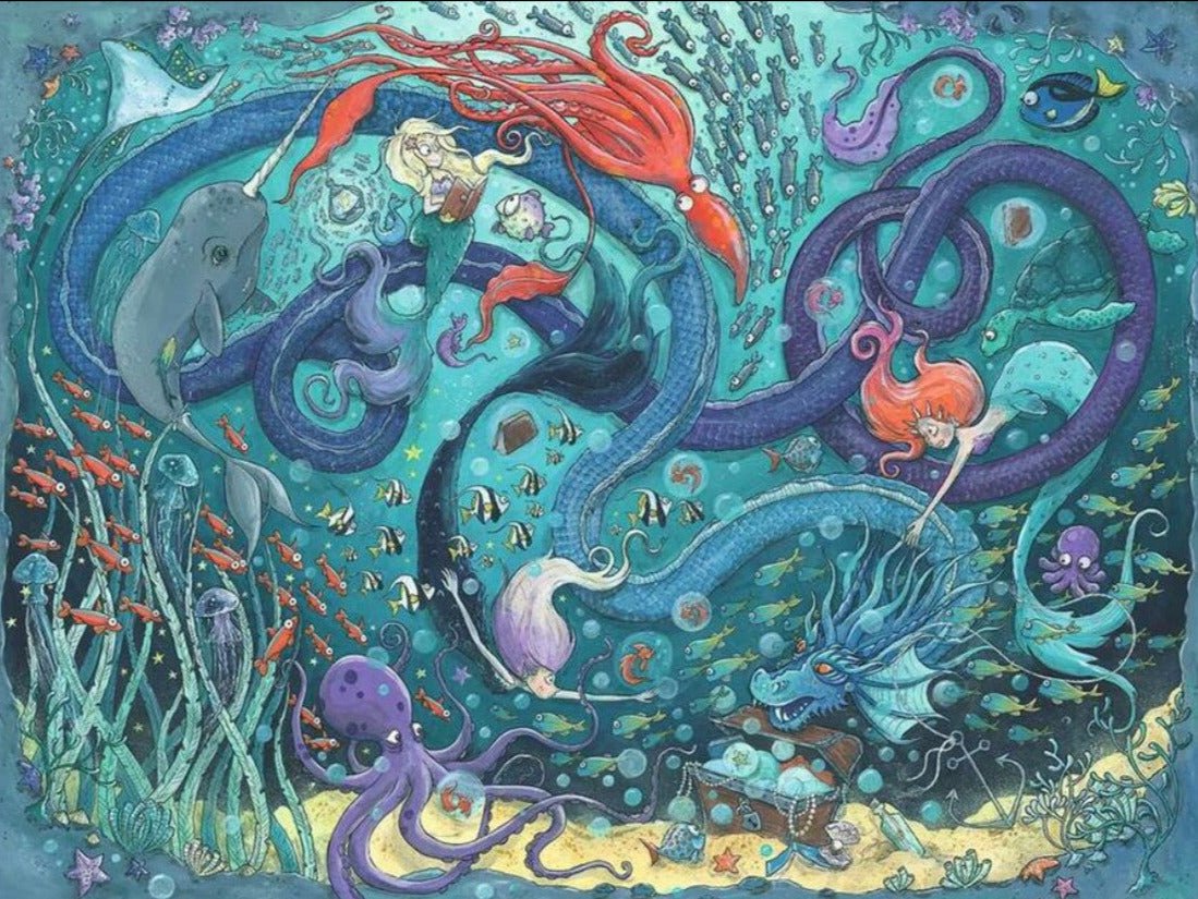 Hableányok Ravensburger 1500 darabos kirakó puzzle (RA - 17110) - puzzlegarden