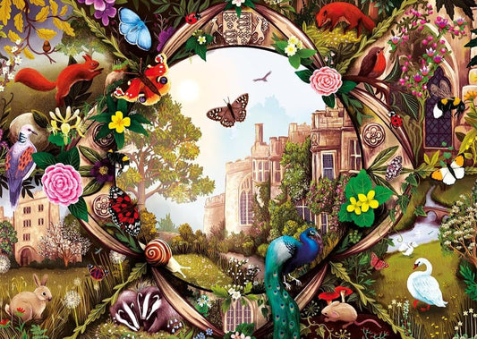 Haddon Hall legendája Gibsons 1000 darabos kirakó puzzle (G - G7154) - puzzlegarden