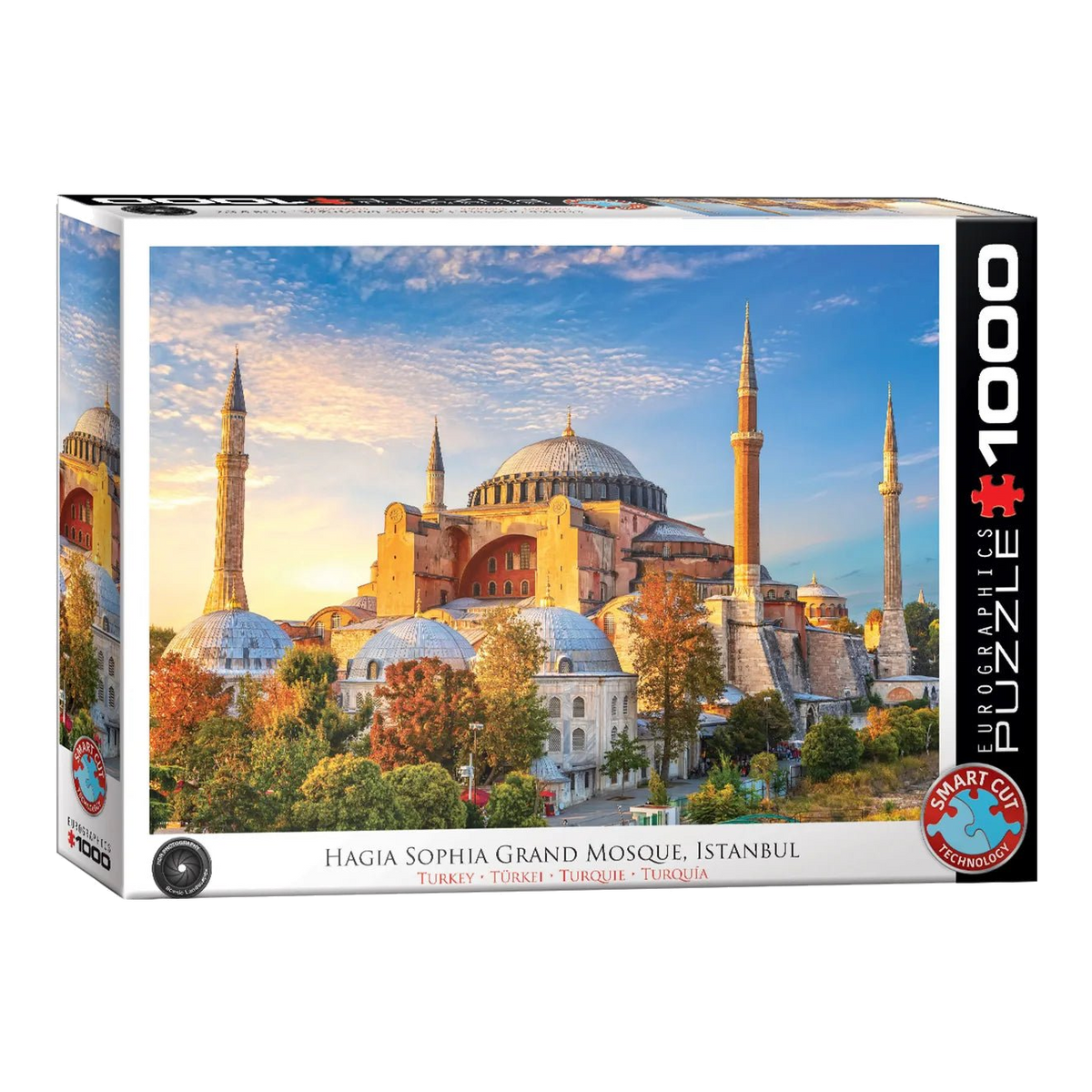 Hagia Sophia, Isztambul Eurographics 1000 darabos kirakó puzzle (EUR-6000-6172) - puzzlegarden