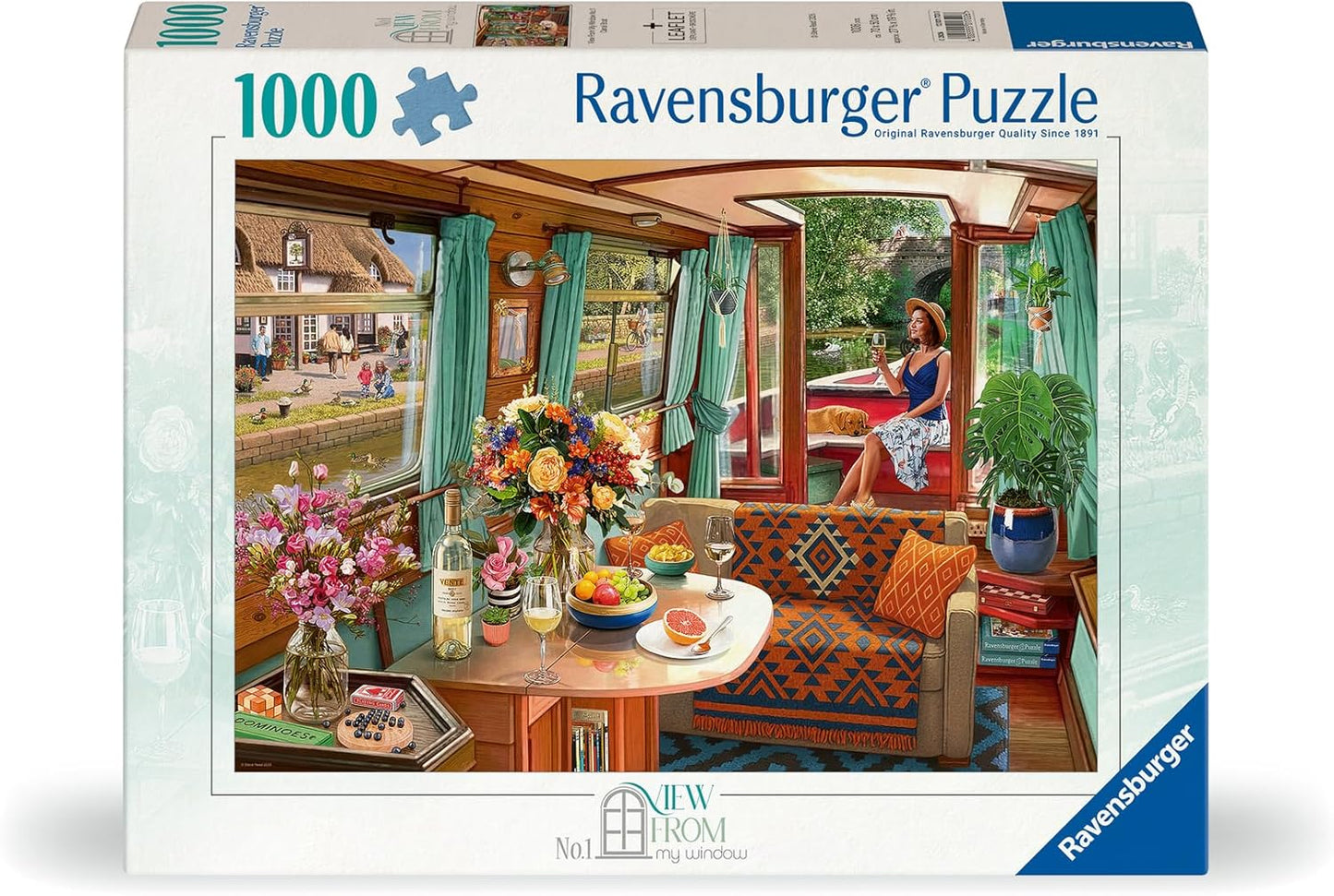 Hajó a folyón Ravensburger 1000 darabos kirakó puzzle (RA-12001723) - puzzlegarden