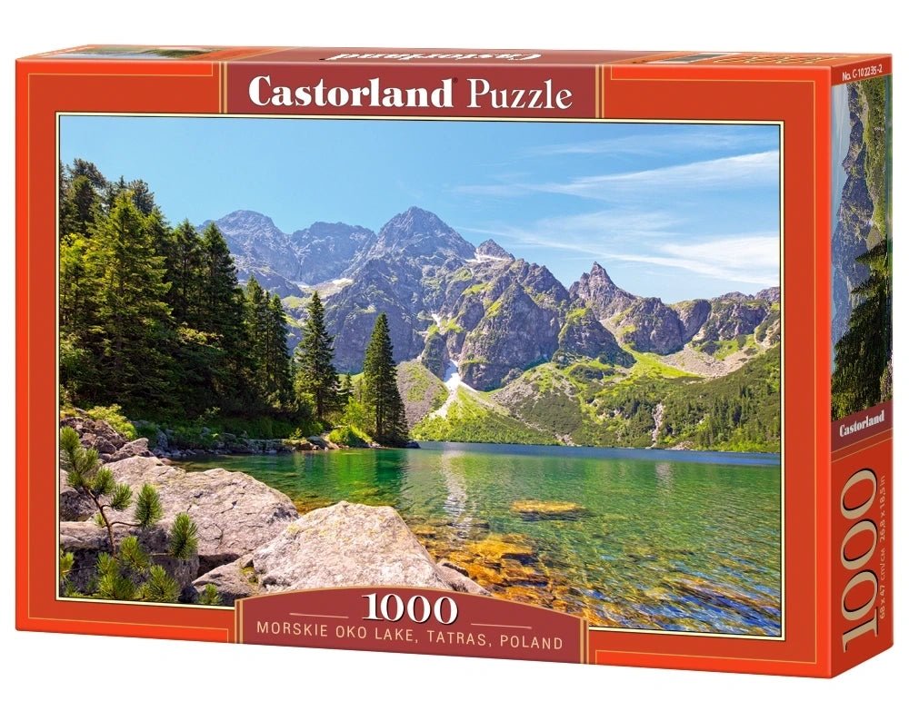 Halas - tó, Magas - Tátra, Lengyelország Castorland 1000 darabos kirakó puzzle (C - 102235) - puzzlegarden