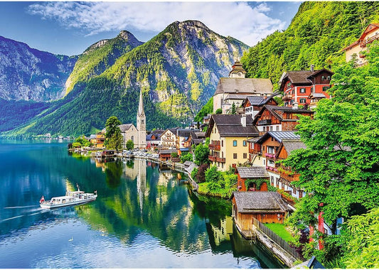 Hallstatt, Ausztria Trefl 1000 darabos kirakó puzzle (TR - 10670) - puzzlegarden