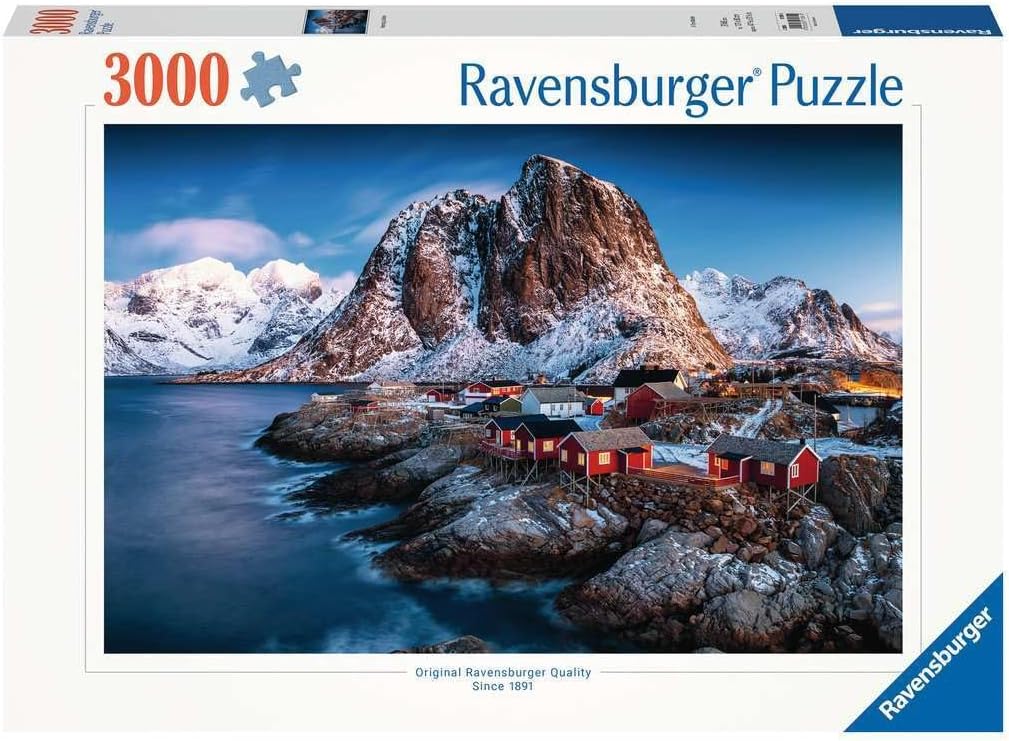 Hamnoy - Lofoten, Norvégia Ravensburger 3000 darabos kirakó puzzle (RA - 17081) - puzzlegarden