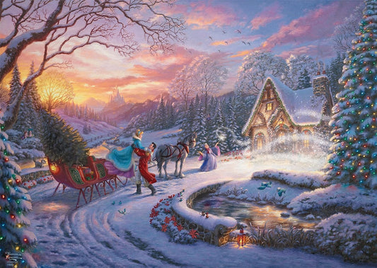 Hamupipőke Hazatér Karácsonyra Schmidt Spiele 1000 darabos kirakó puzzle (SCH - 58035) - puzzlegarden