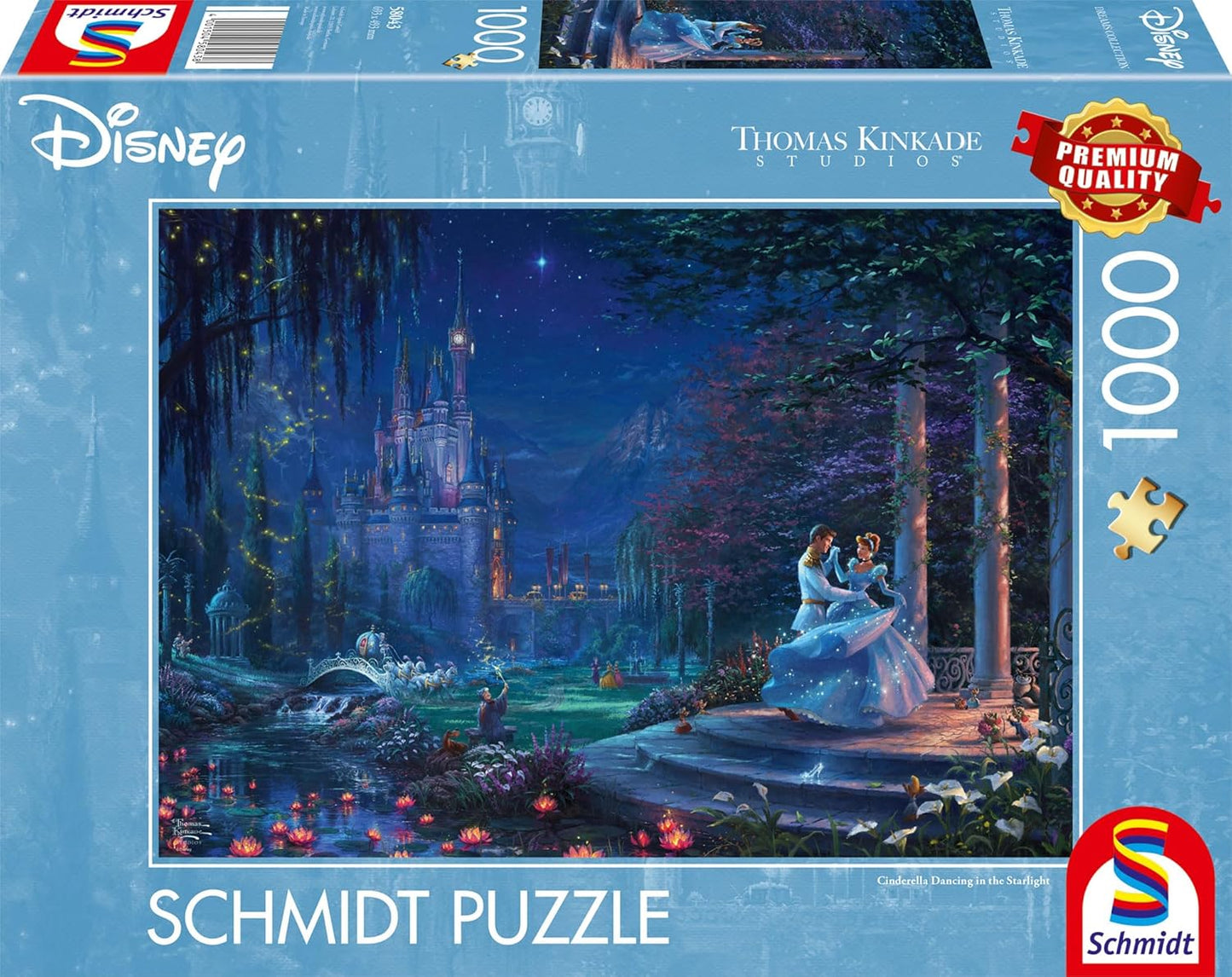 Hamupipőke tánca a csillagfényben Schmidt Spiele 1000 darabos kirakó puzzle (SCH - 58043) - puzzlegarden