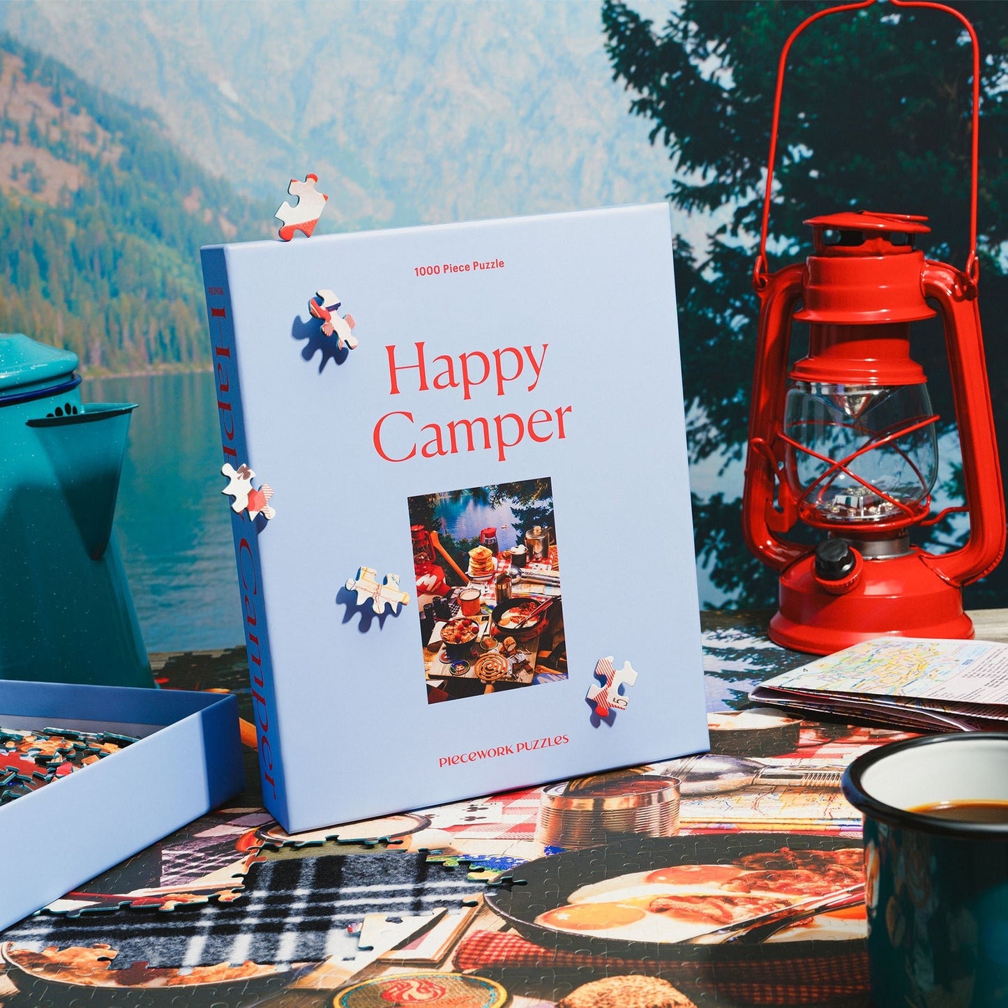Happy Camper Piecework 1000 darabos kirakó puzzle (PW - PZ - HAPPYCAMPER - 1000) - puzzlegarden