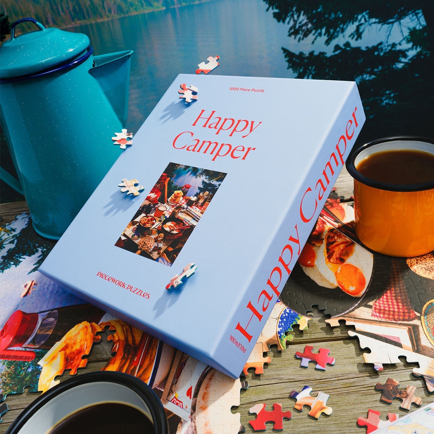 Happy Camper Piecework 1000 darabos kirakó puzzle (PW - PZ - HAPPYCAMPER - 1000) - puzzlegarden