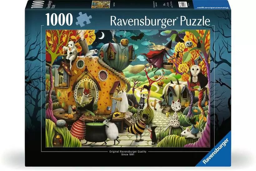 Happy Halloween Ravensburger 1000 darabos kirakó puzzle (RA - 12000402) - puzzlegarden