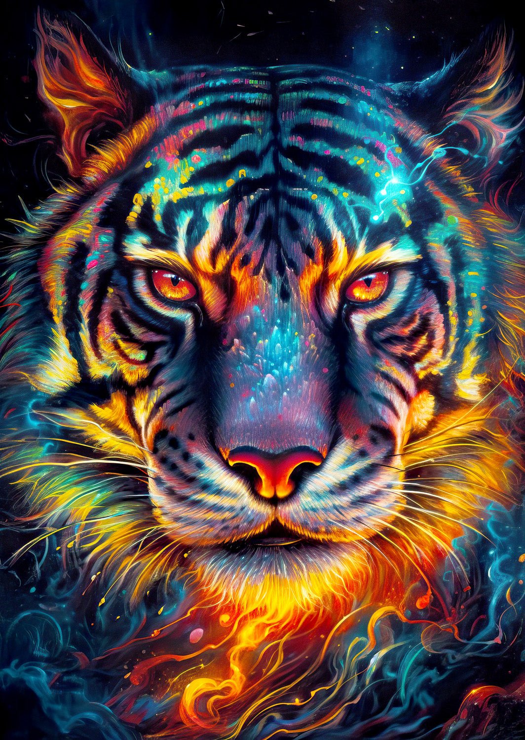 Harcos Tigris Enjoy 1000 darabos kirakó puzzle (EN - 2203) - puzzlegarden