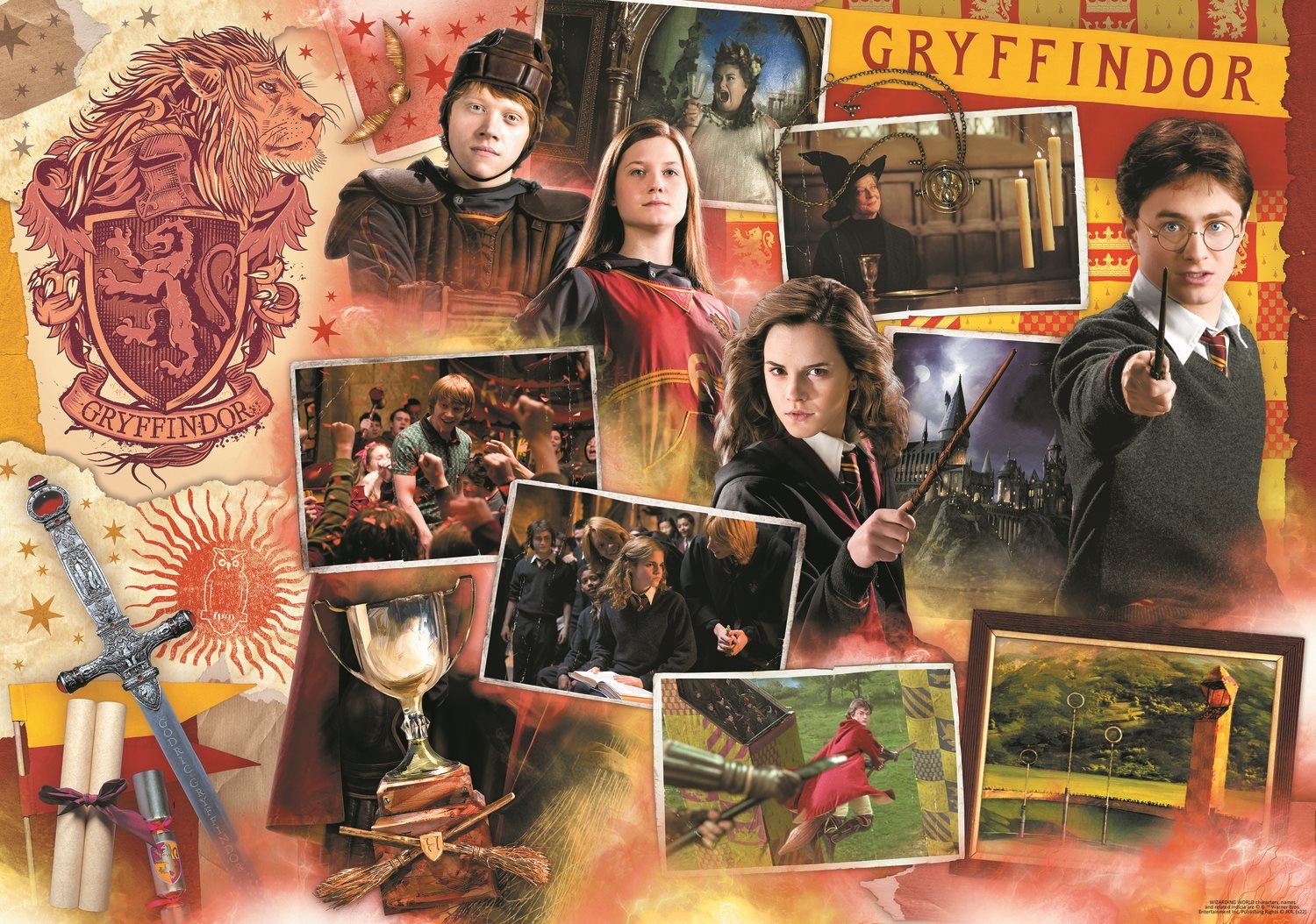 Harry Potter 10in1 óriás gyüjtemény Trefl 1000 darabos kirakó puzzle (TR - 93237) - puzzlegarden