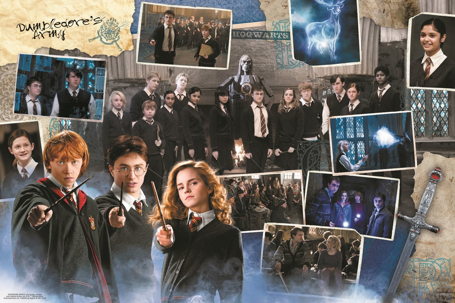 Harry Potter 10in1 óriás gyüjtemény Trefl 1000 darabos kirakó puzzle (TR - 93237) - puzzlegarden