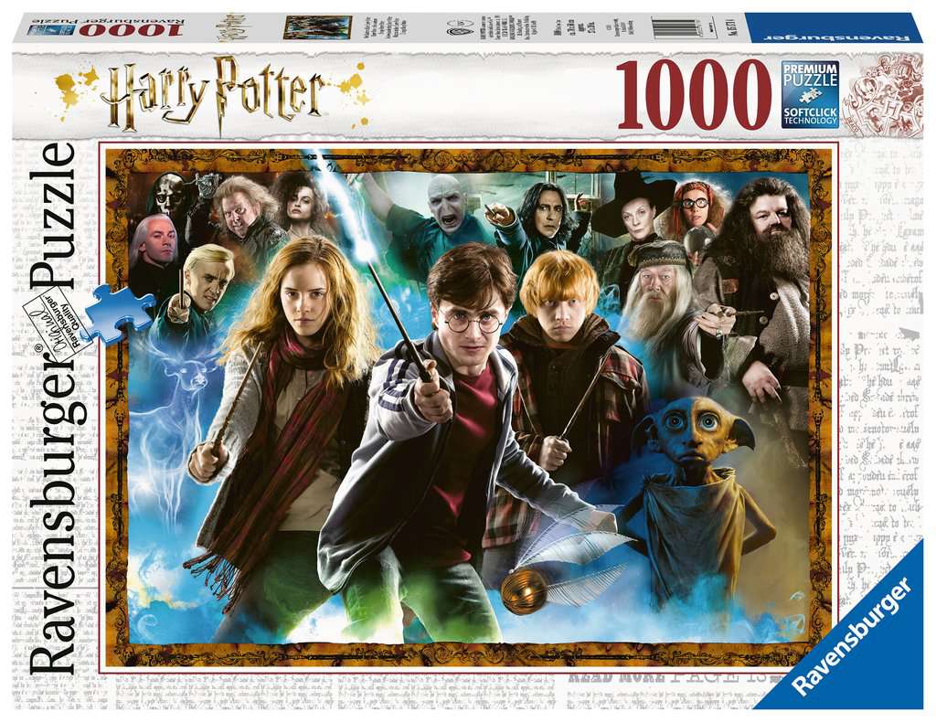 Harry Potter a fiatal varázsló Ravensburger 1000 darabos kirakó puzzle (RA - 15171) - puzzlegarden