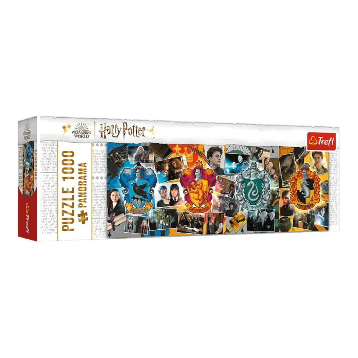 Harry Potter - A négy Roxforti ház - Panoráma Trefl 1000 darabos kirakó puzzle (TR-29051) - puzzlegarden