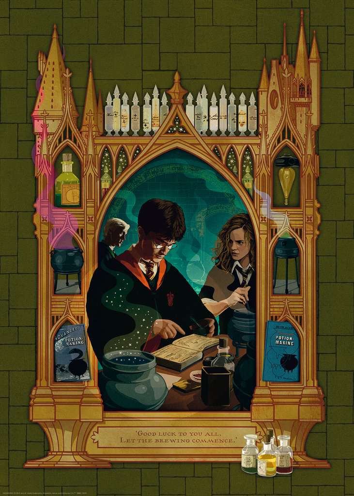 Harry Potter és a Félvér Herceg Ravensburger 1000 darabos kirakó puzzle (RA - 16747) - puzzlegarden
